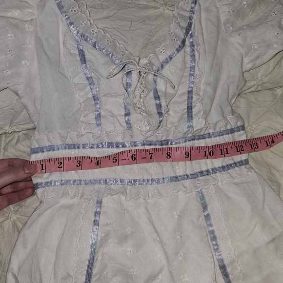 1970's Vintage Prairie Dress Cottage Core Style - Picture 7 of 9